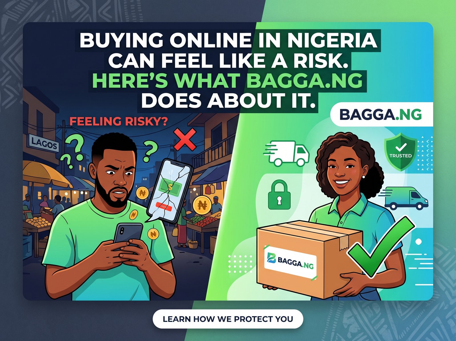 Buying Online in Nigeria Can Feel Like a Risk. Here's What BAGGA.NG Does About It.
